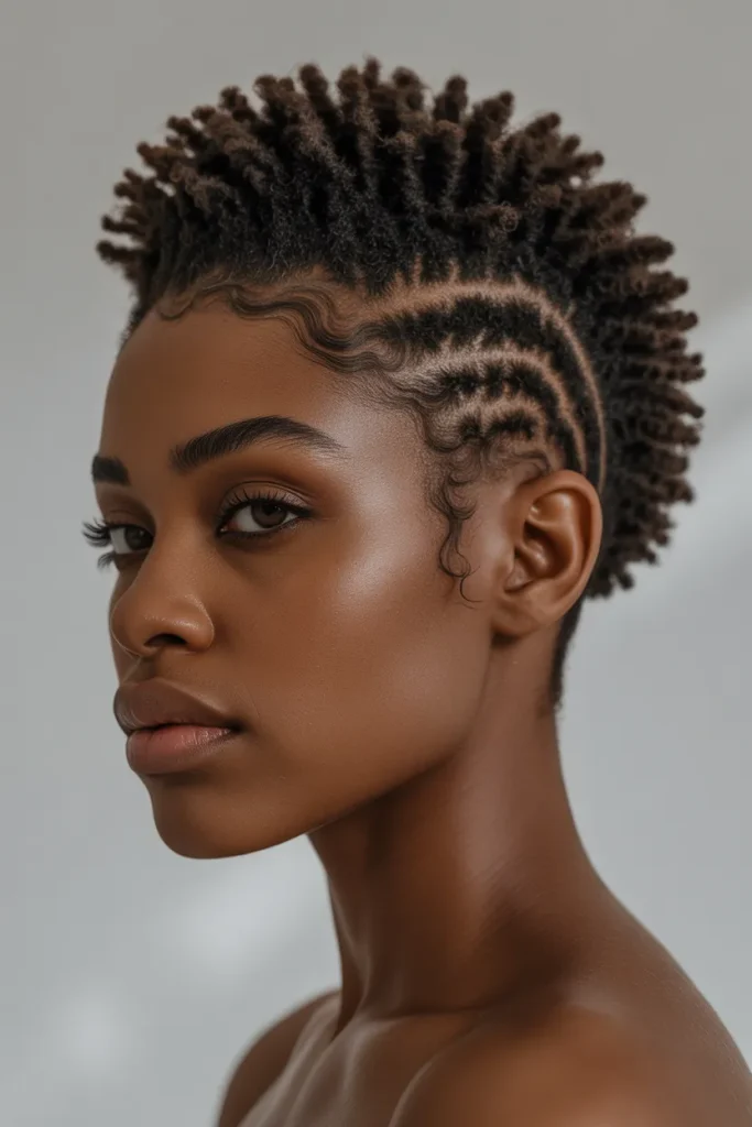 Rounded Frohawk