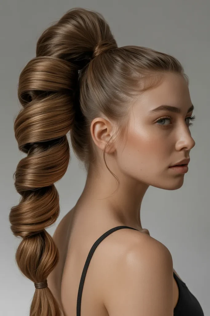 Ruffled Ribbon Pony