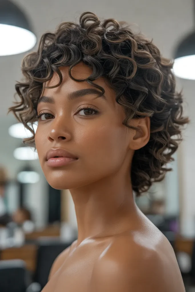 Sculpted Curl Halo