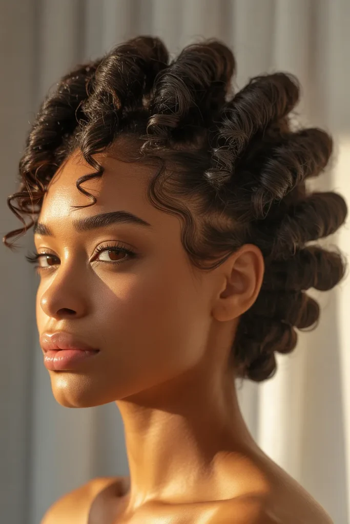 Sculpted Halo Puff