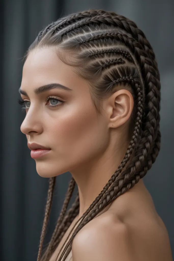 Sculpted Medusa Braids