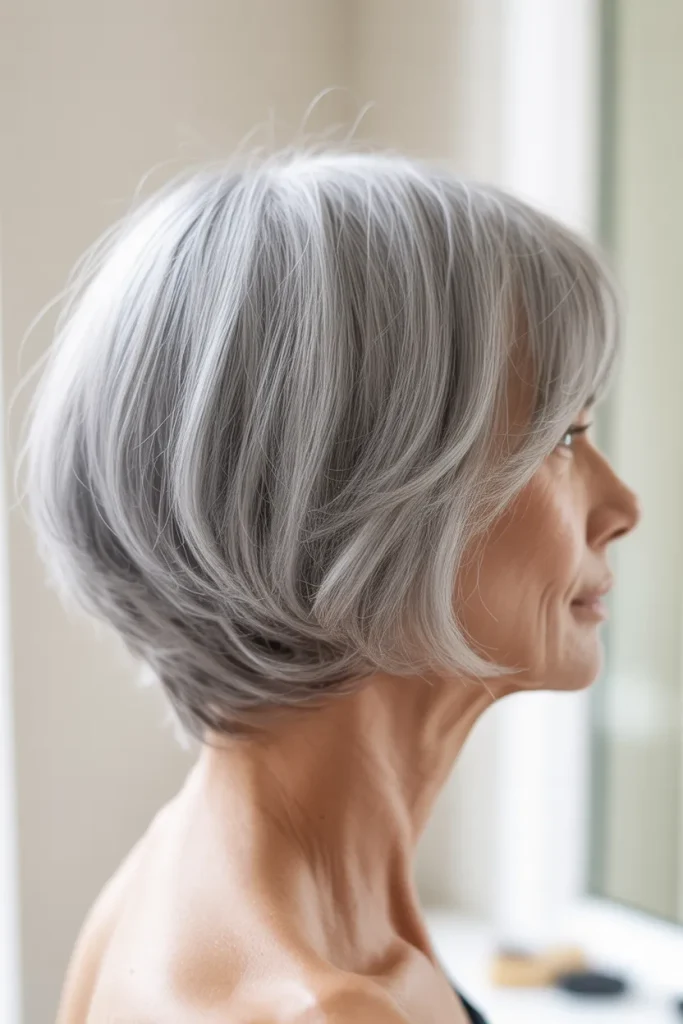 Sculpted Nape Bob