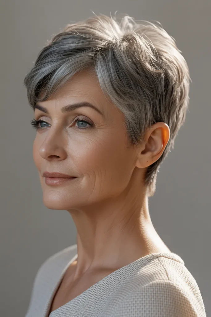 Sculpted Pixie Crop