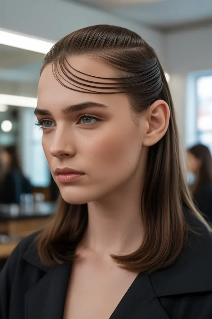 Sculpted Side Sweep