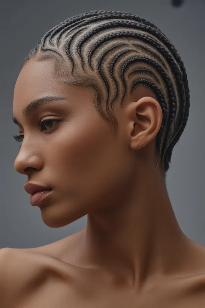 Sculpted Spiral Bob