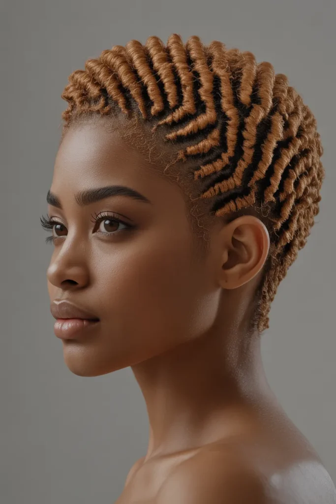 Sculpted Tapered Frohawk
