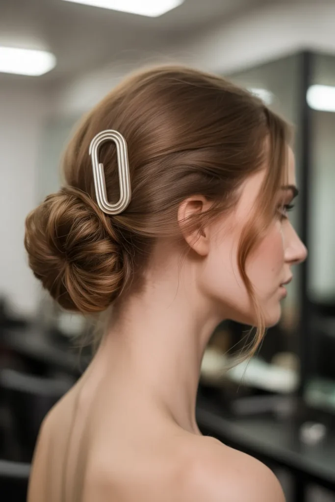 Sculptural U Pin Twist