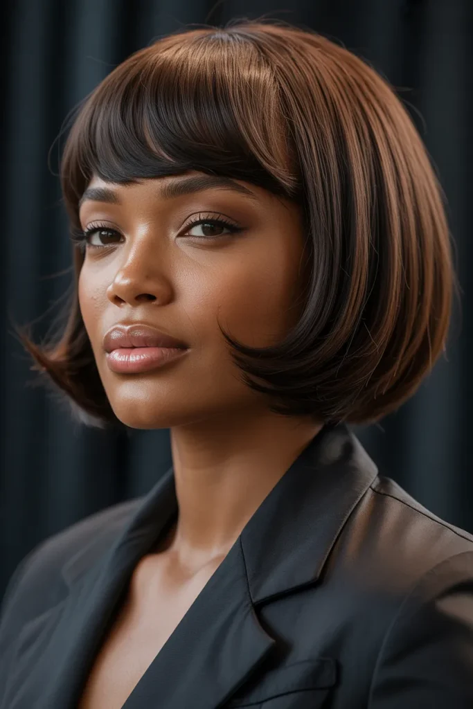 Side-Part Cinema Bob