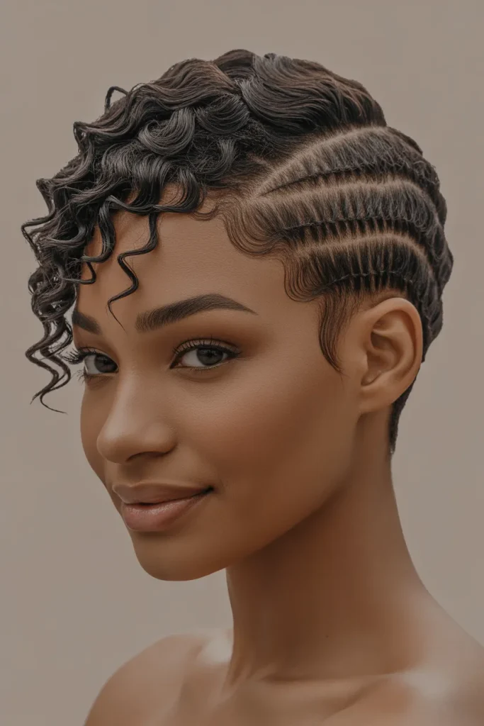 Side-Parted Coils