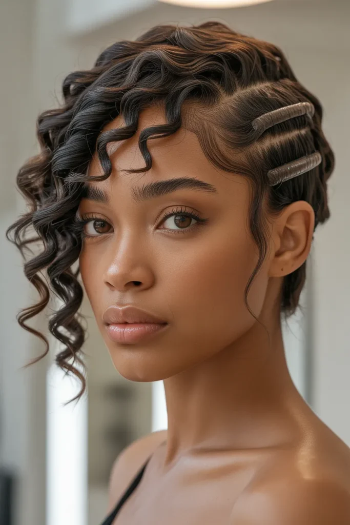 Side-Swept Crown