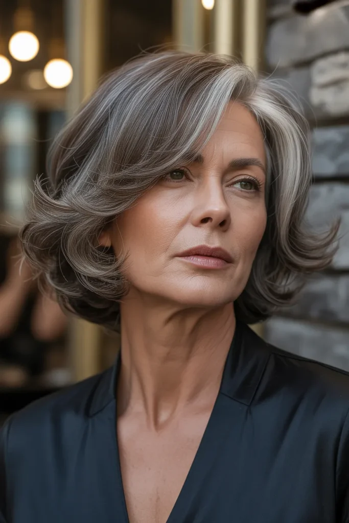 Silver Italian Bob