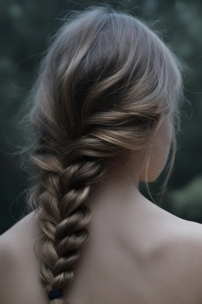 Smoky Fishtail Braid