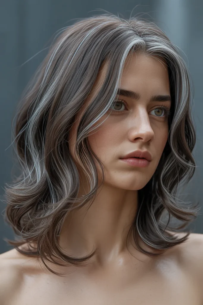 Smoky Silver Threads