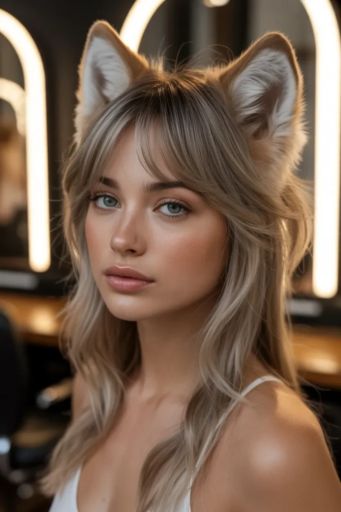 Soft Y2K Wolf