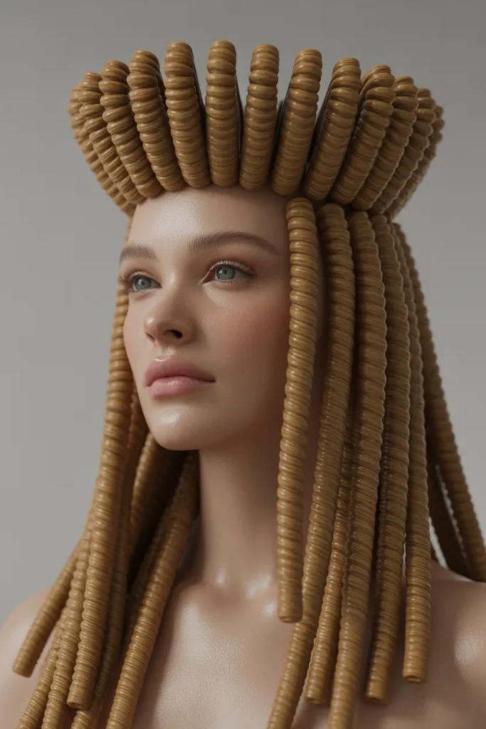 Spiral Crown Cascade