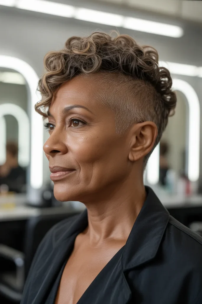 Tapered Crown Curls