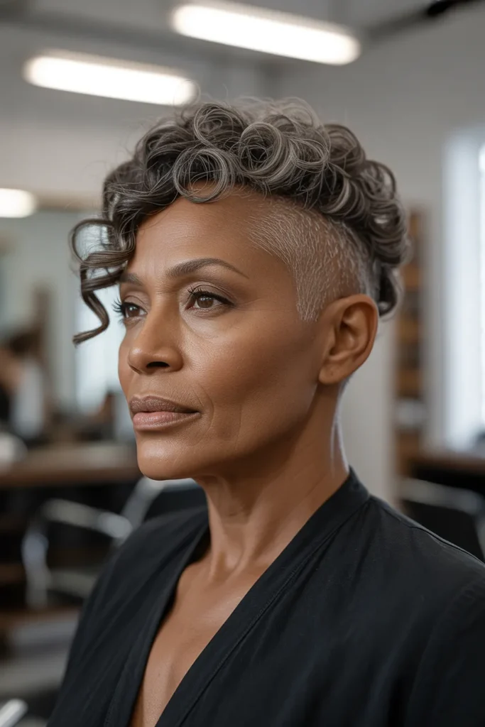 Textured Curl Crop