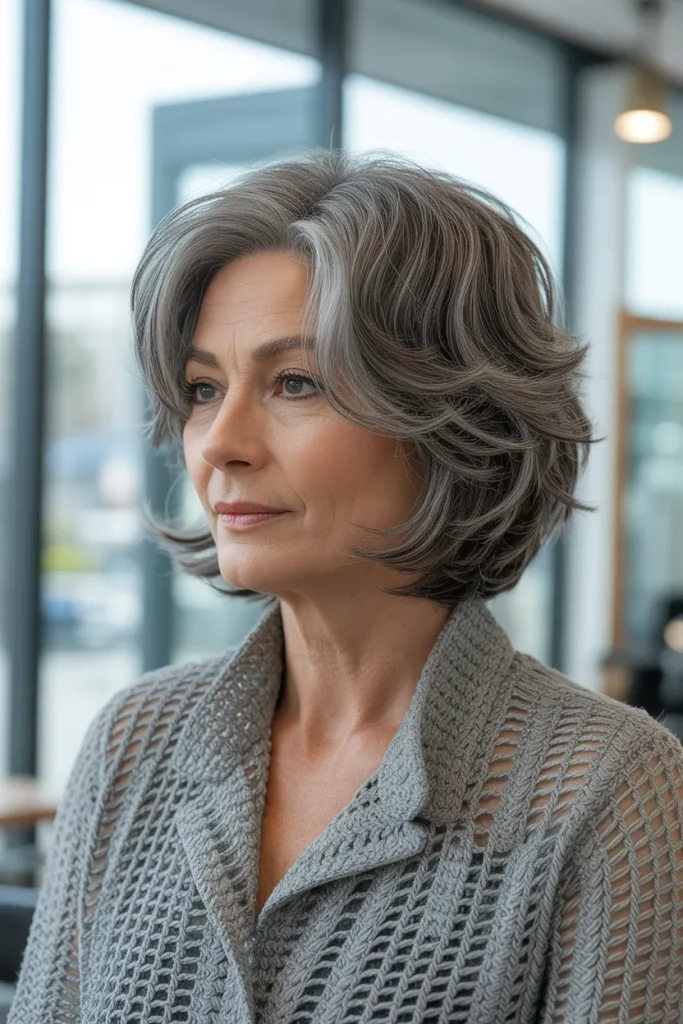Textured Gray Lob
