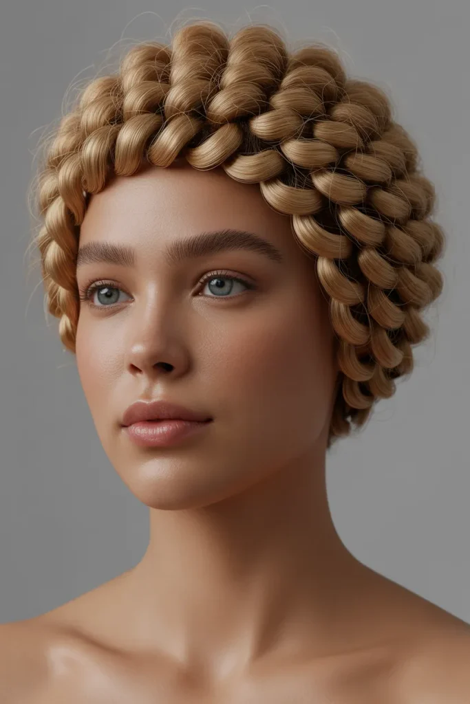 Textured Halo Crop