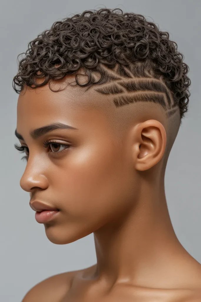 Textured Temple Fade