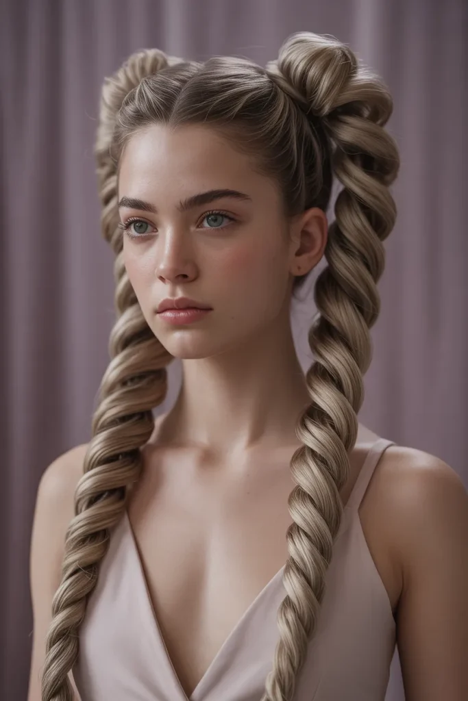 Velvet Rope Pigtails