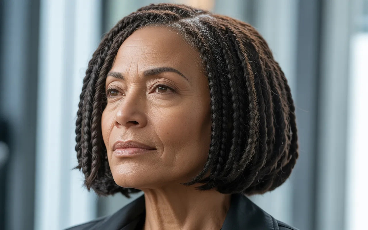 braids for older black women over 50