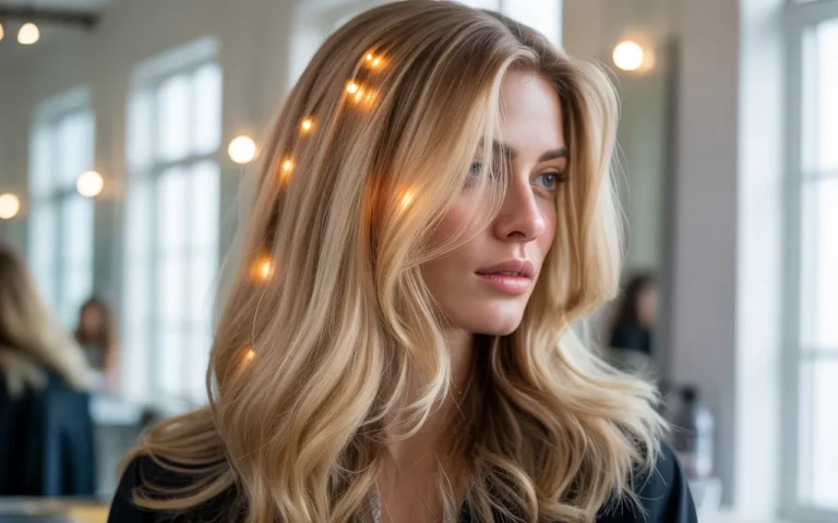 highlights on dirty blonde hair