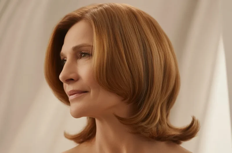 layered hairstyles for women over 50 with thin hair