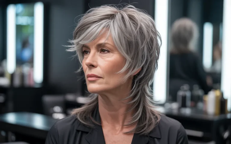 salt and pepper hairstyles over 50