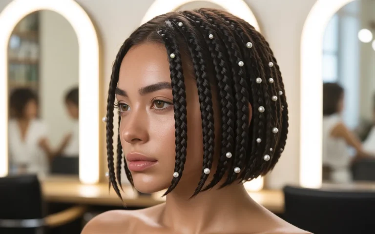 short box braids hairstyles