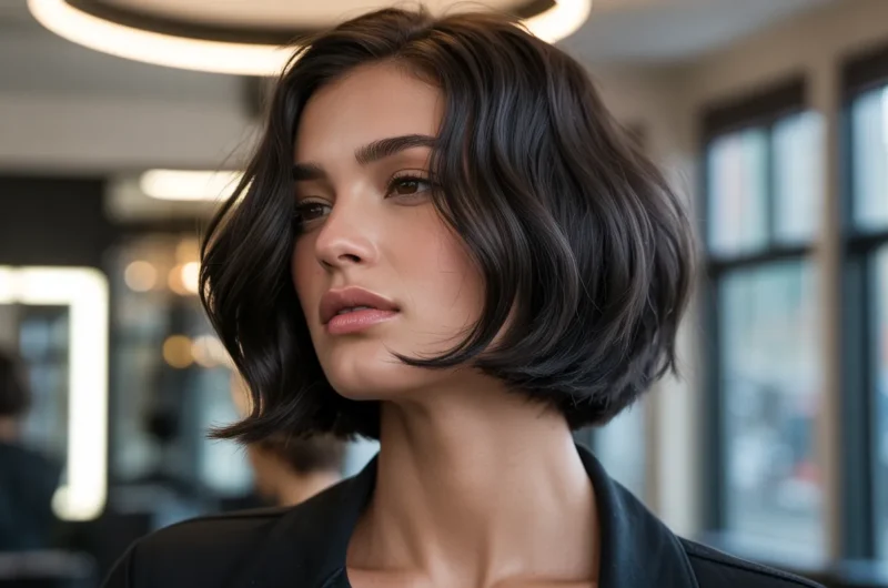 short wolf cut