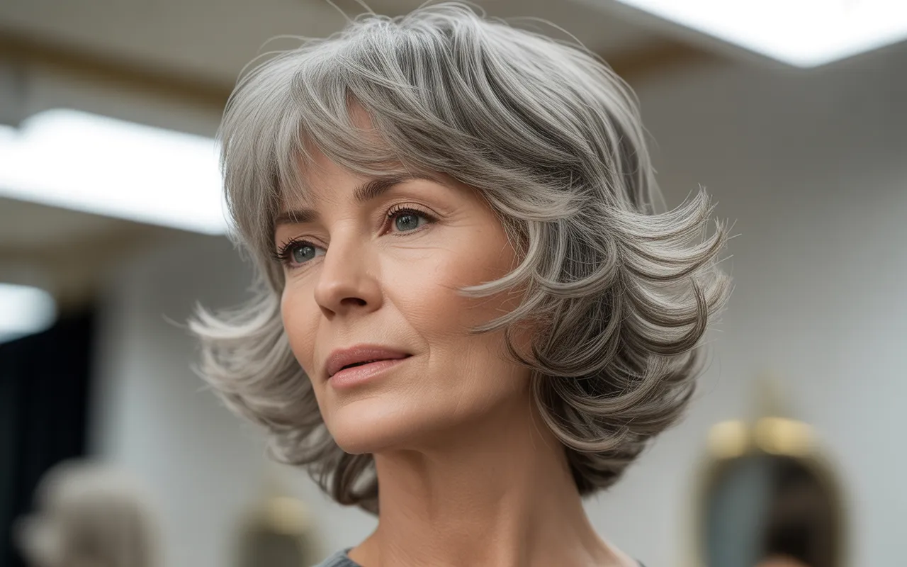 wash and wear haircuts for women over 60