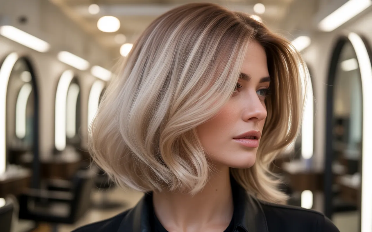 Winter Blonde Balayage