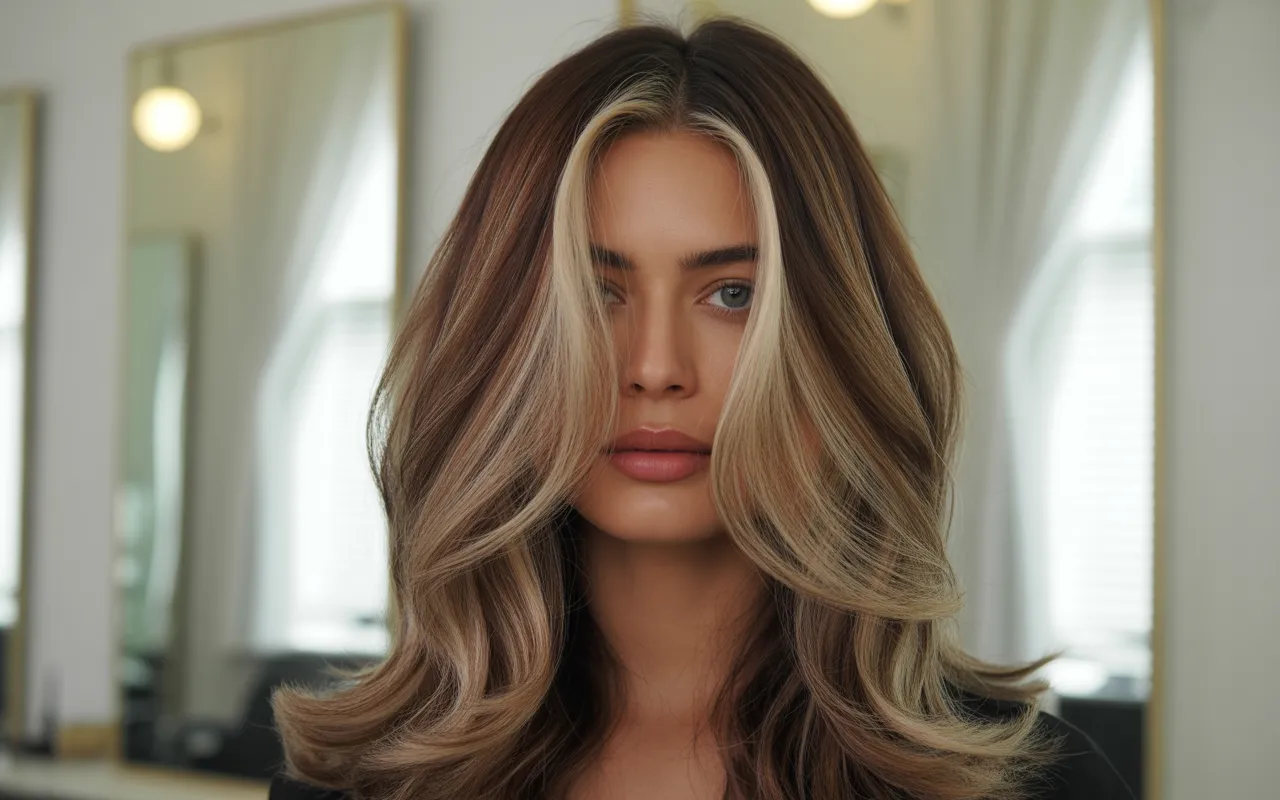 winter hair colors for brunettes